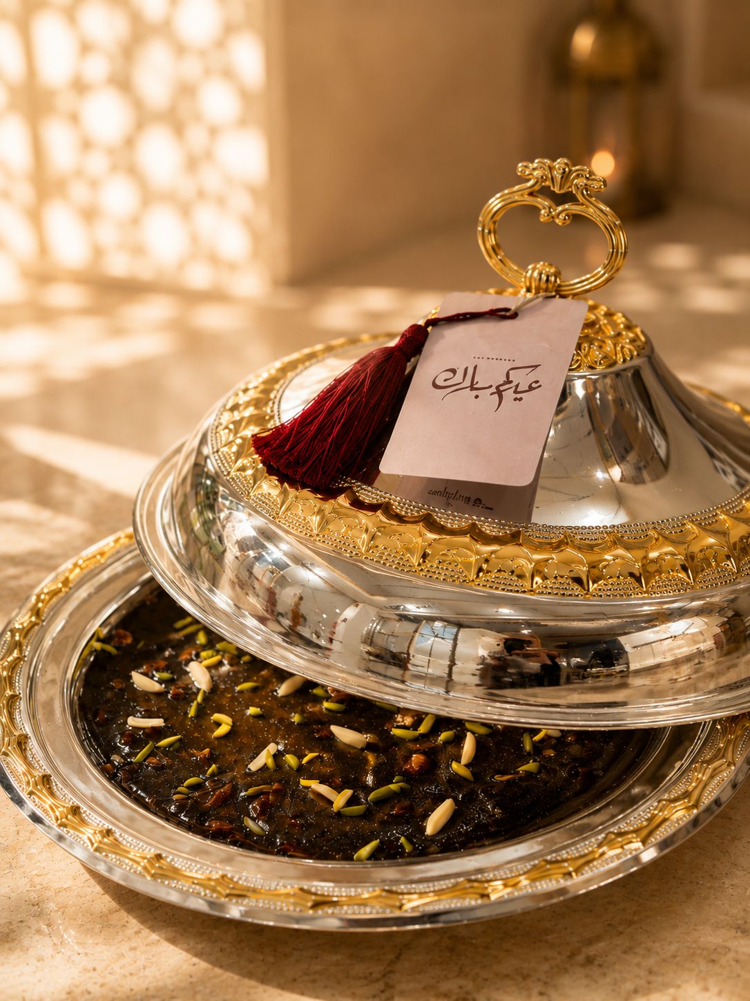 الطبق الملكي الذهبي, نوع الحلوى: سلطانية خاصة