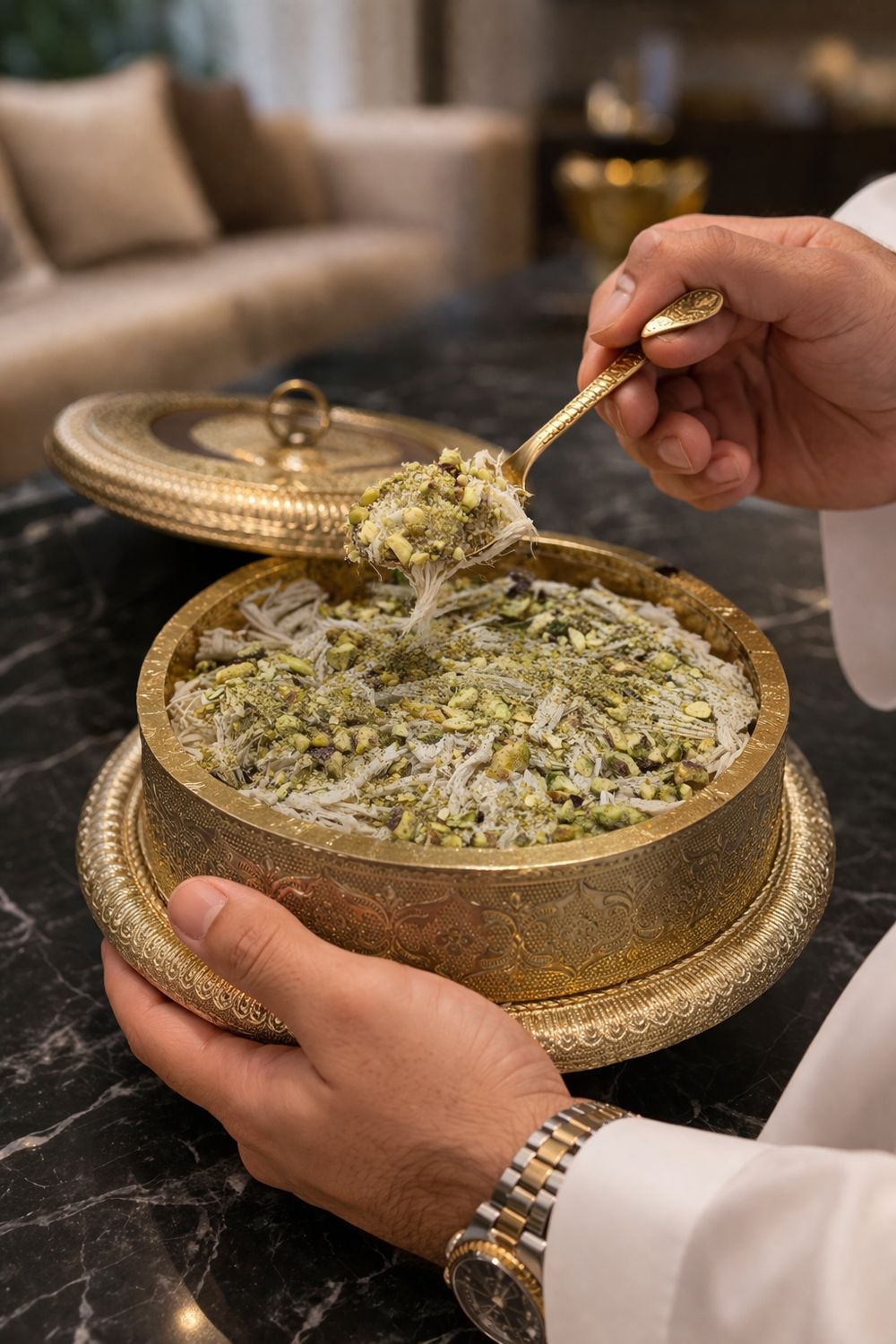 طبق رهش السلاسل