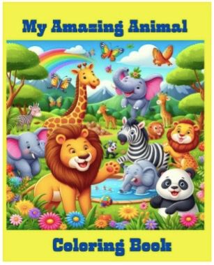 My Amazing Animal Coloring Book