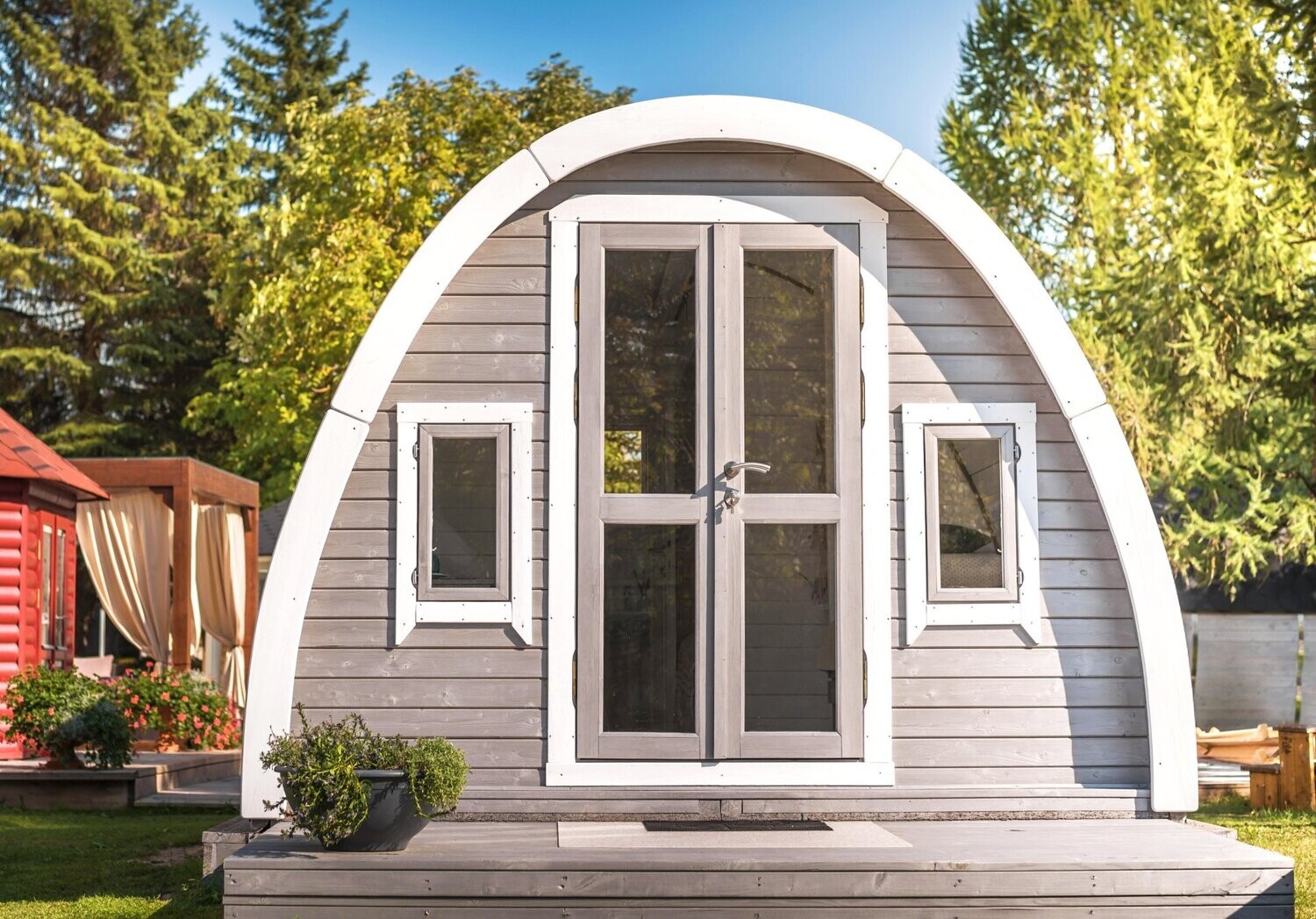 Camping-Pod, 3,2 x 5,9 mtr., isoliert