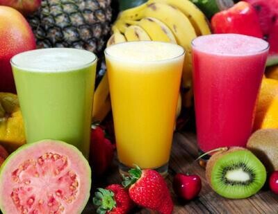 BATIDOS NATURALES DE SEMILLAS FRUTOS SECOS Y FRUTAS