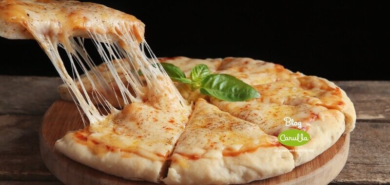 PIZZA MASA FINA (ECOLOGICA) 5 QUESOS CON ROQUEFORT y RÚCULA