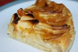 TARTA DE MANZANA CASERA AZÚCAR PANELA Y BEBIDA VEGETAL DE AVENA TODO ECOLÓGICO (VEGANO)