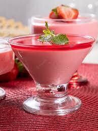 MOUSSE DE YOGUR DE ARÁNDANOS O FRUTOS ROJOS CON NATA (VEGETARIANO)