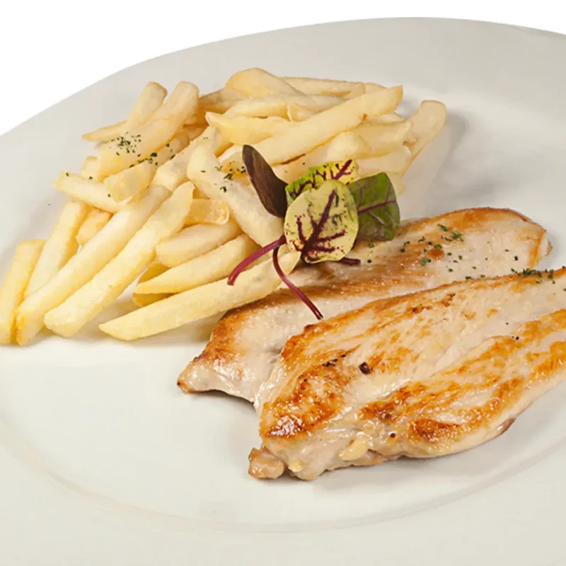 PECHUGA DE POLLO CON PATATAS