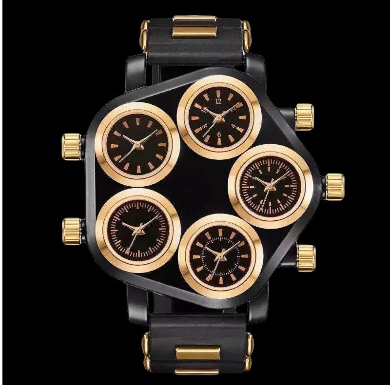 Multi Time Luxury Watch