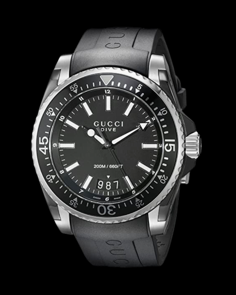Gucci Dive Analog-Display Swiss Watch