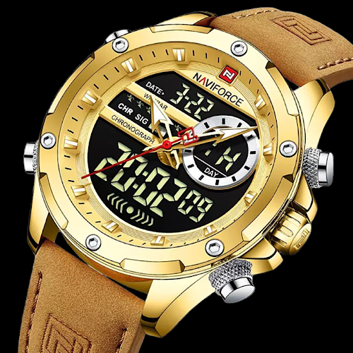 Navi Gold Watch