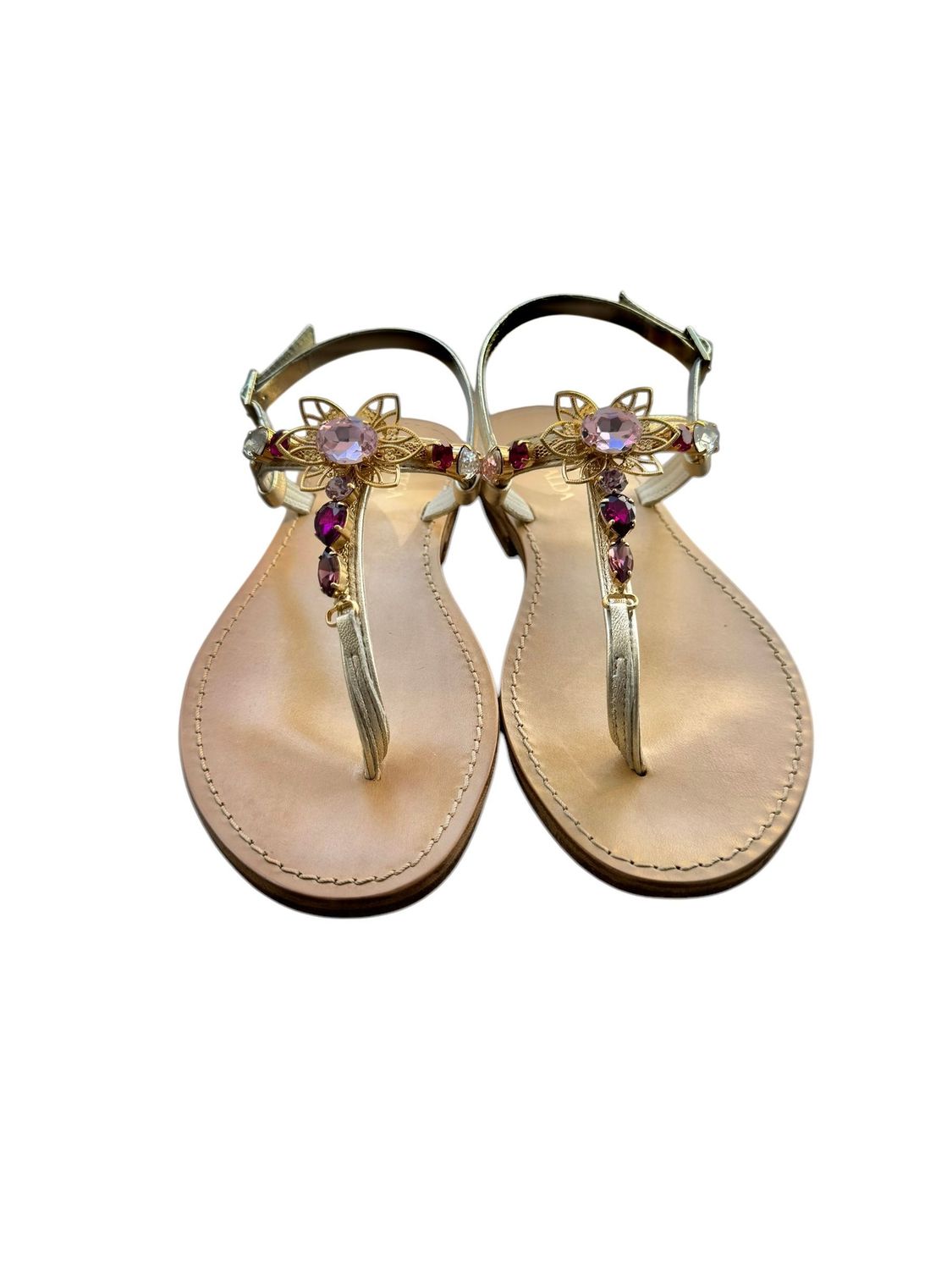 Infradito Aura Flower IT6 oro