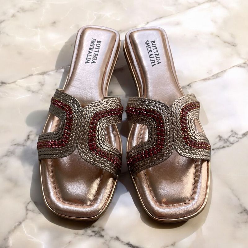 Sandalo H Rope Crystal  Rosè