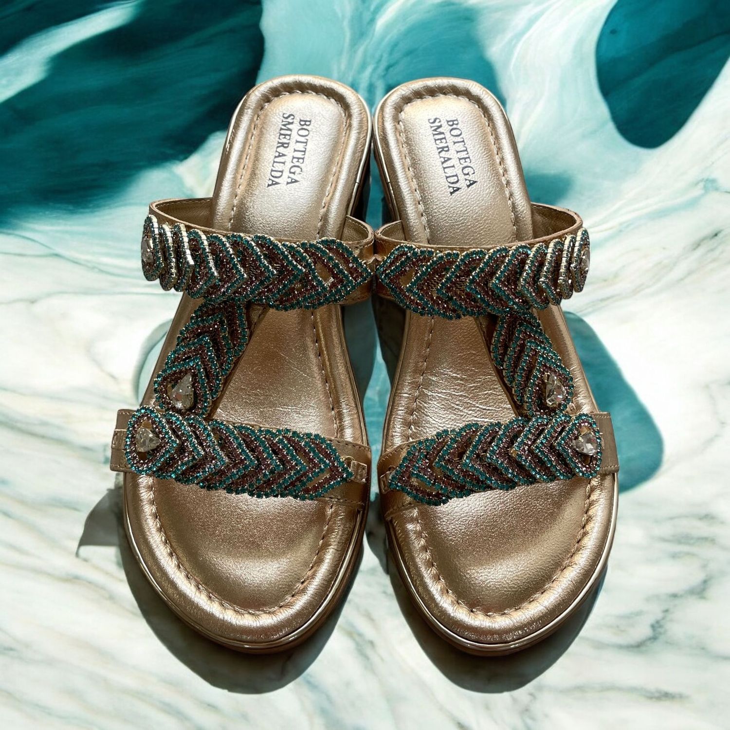 Sandalo Dubai Luxury  Oro-multi