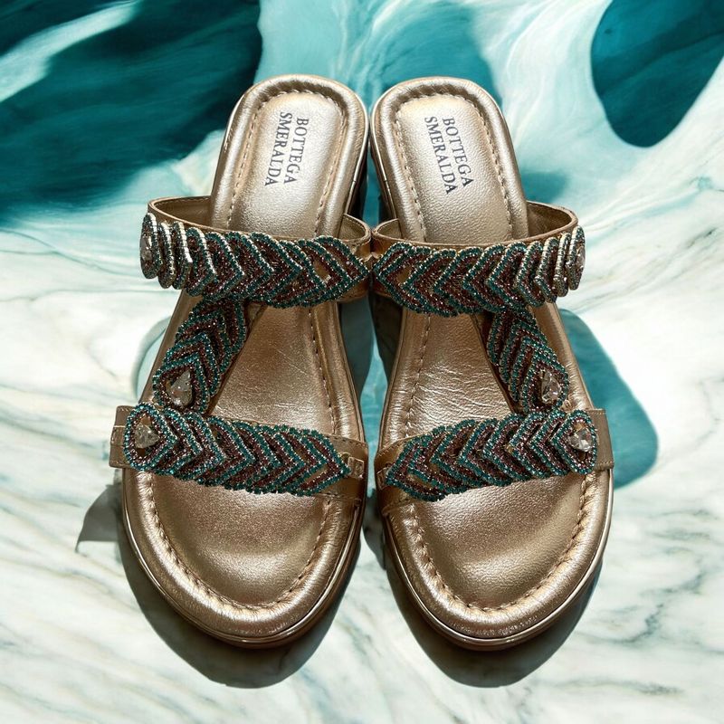 Sandalo Dubai Luxury  Oro-multi