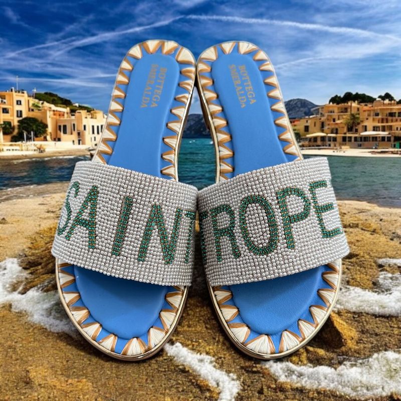 Sandalo SMERALDA Azzurro-SAINT TROPEZ