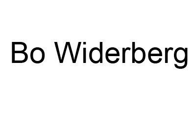 Widerberg Bo