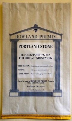 Portland Stone Bedding/Pointing Mix: 25kg