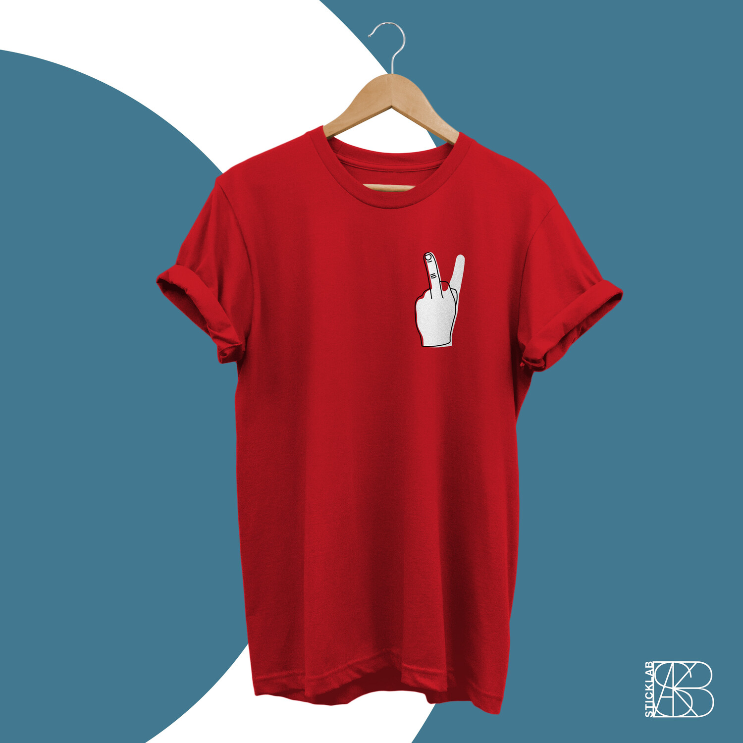 Middle Finger / Peace