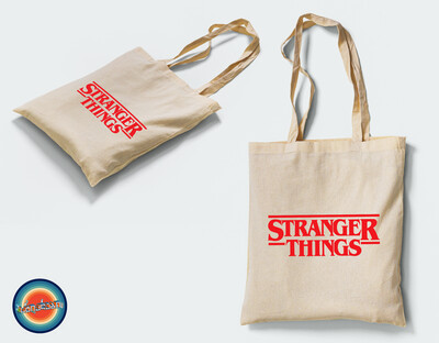 STRANGER THINGS - ტილოს ჩანთა