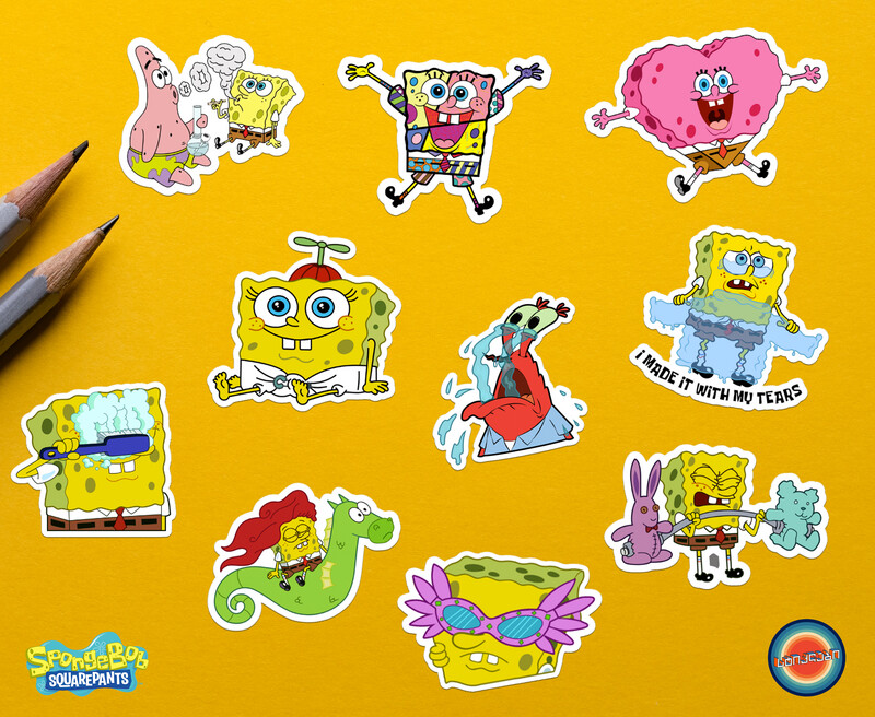 SpongeBob - სტიკერები
