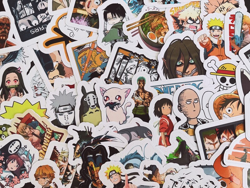 ანიმეს ნაკრები / Anime sticker pack