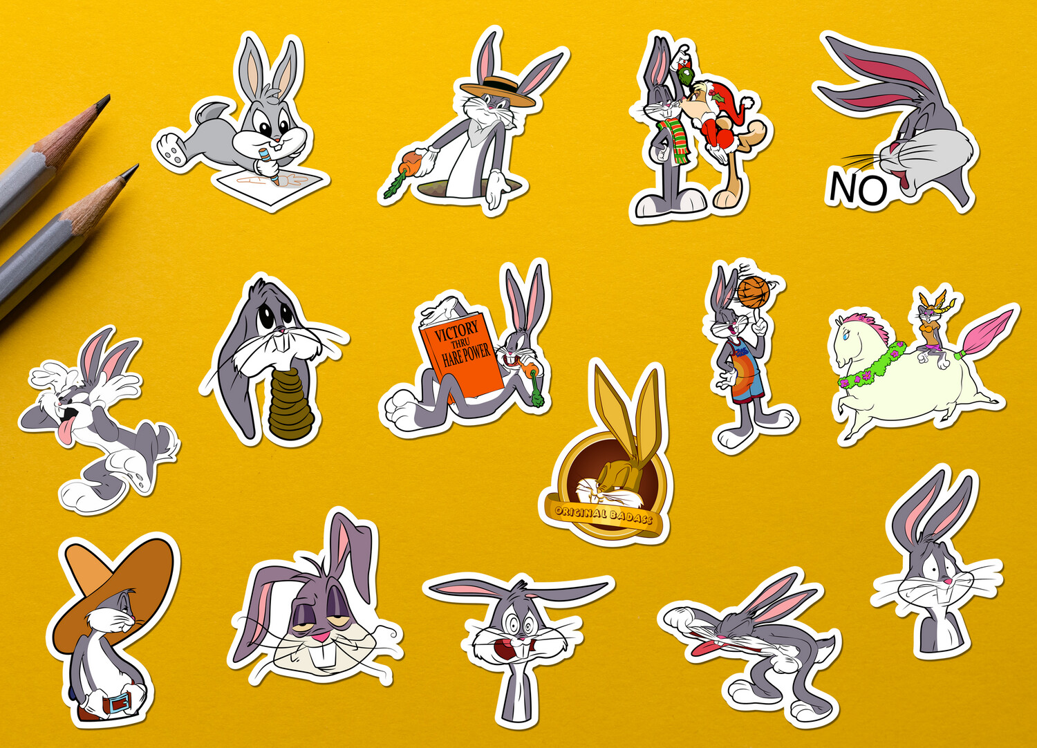 Bugs Bunny - სტიკერების ნაკრები