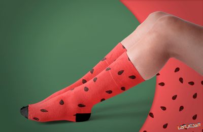 წინდა - Watermelon