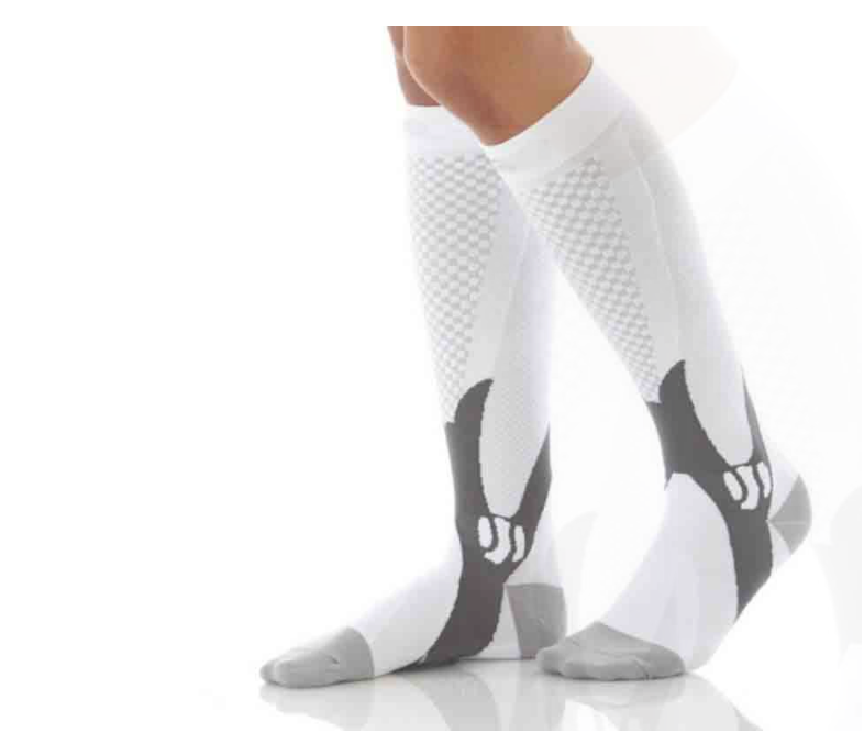 Koprez Compression Socks - White