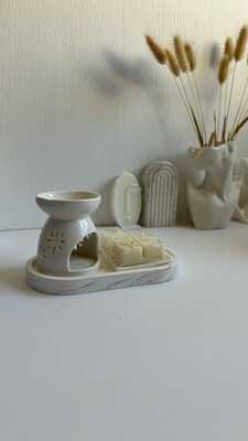 Set 28. Aromatic tiles for aroma lamp and aroma lamp on a stand