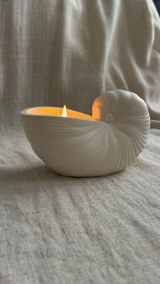 Nautilus Shell Scented Candle