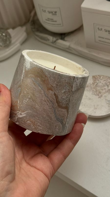 Scented candle cone.