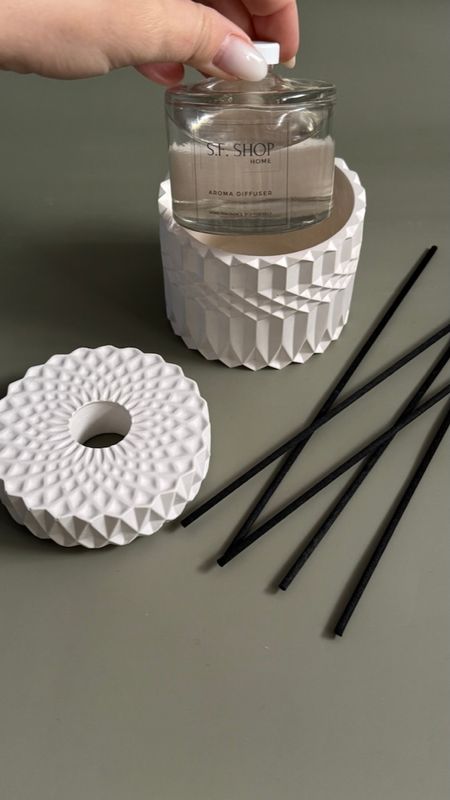 diffuser + gypsum mold for diffuser