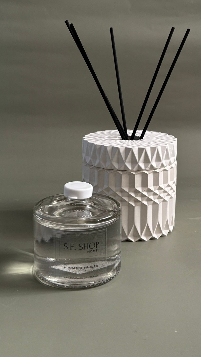 diffuser + gypsum mold for diffuser