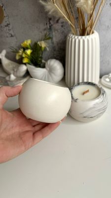 Scented candle sphere