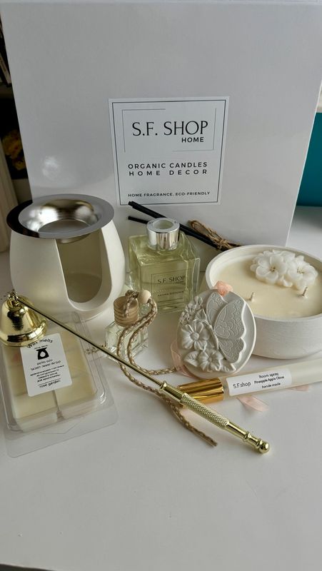 Luxurious box with aroma lamp for comfort in the house - 2 options