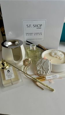 Luxurious box with aroma lamp for comfort in the house - 2 options