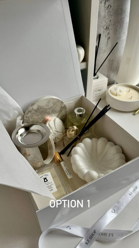 Luxurious box with aroma lamp for comfort in the house - 2 options