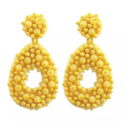 Bohemian Chic Earrings (yellow)