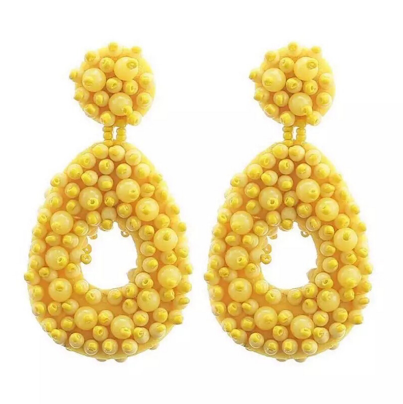 Bohemian Chic Earrings (yellow)