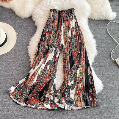 Paisley Capri- Ankle Palazzos