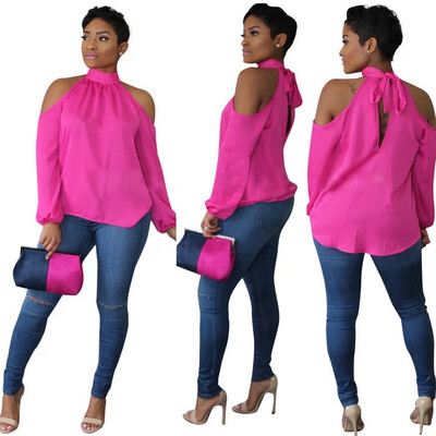 Pretty in Pink Cold Shoulder Top