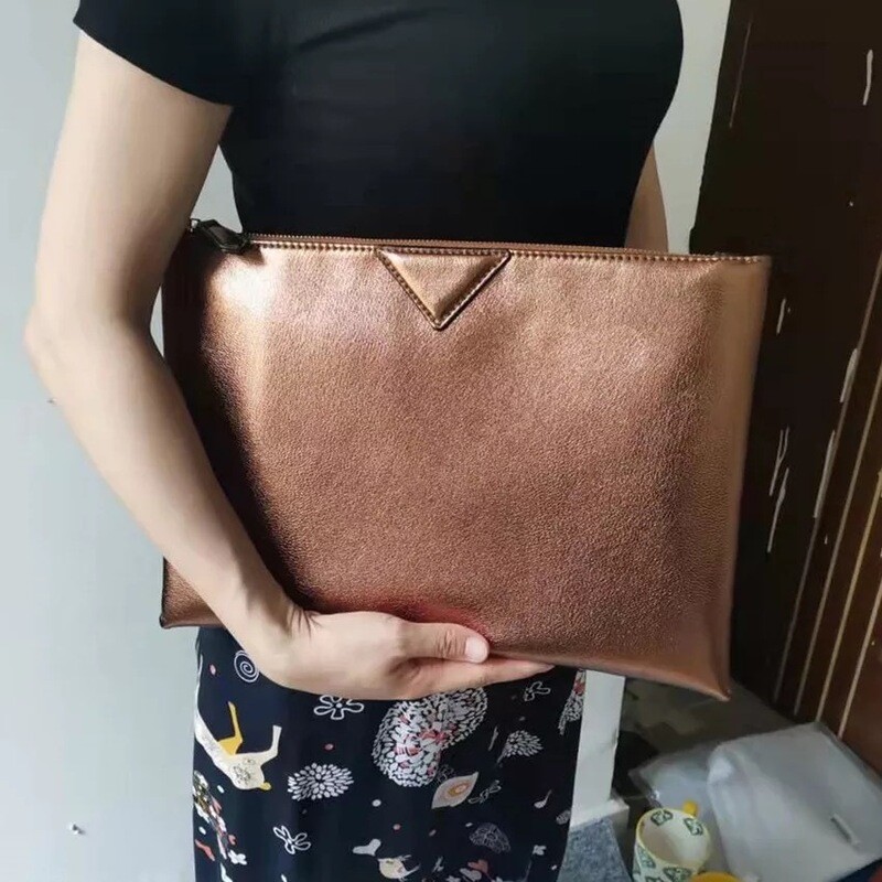 Caramel Frost Designer Clutch