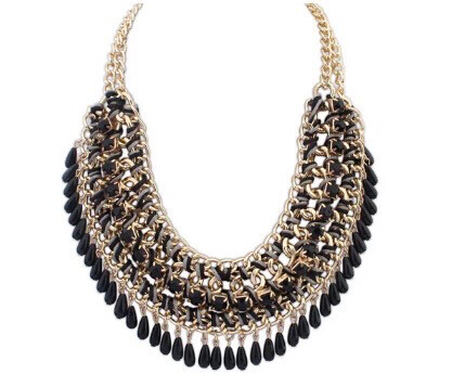 Black Bohemian Choker Necklace