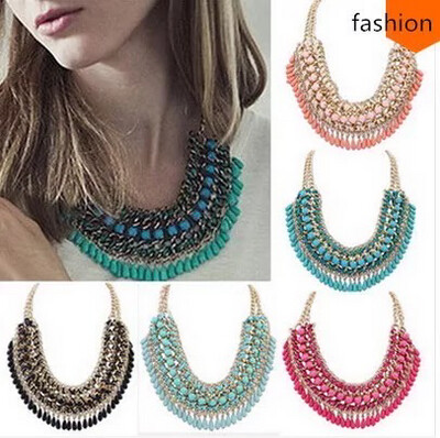 Rose Bohemian Necklace
