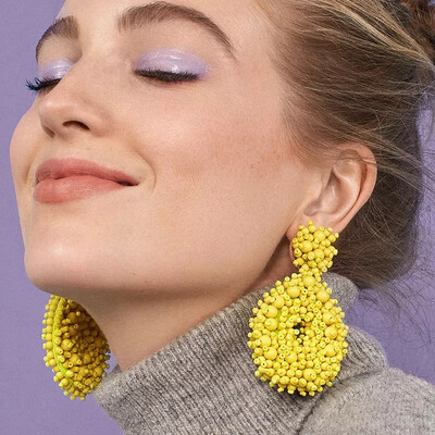 Bohemian Chic Earrings (yellow)