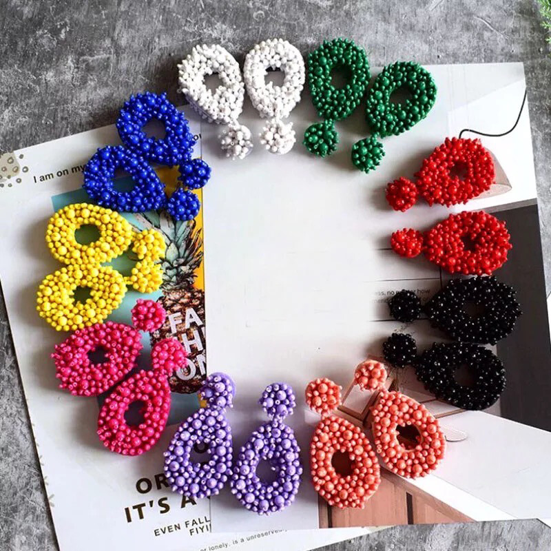 Bohemian Chic Earrings (black)