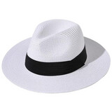 Clouds in the Sky White Fedora