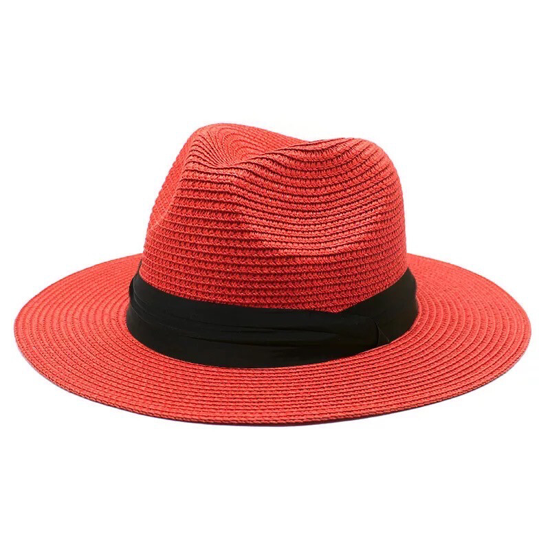 CranOrange Straw Fedora