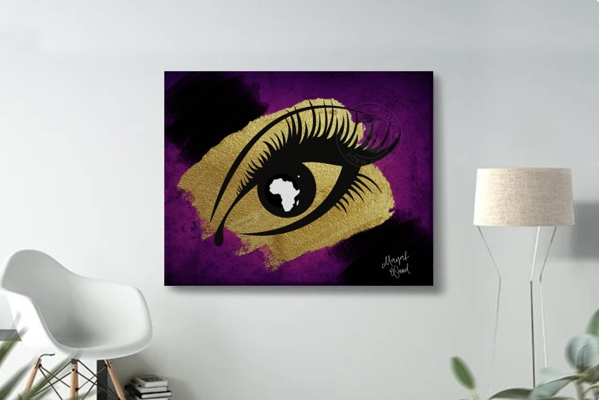 Accentuate Me Canvas Art