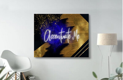 Accentuate Me Canvas Art