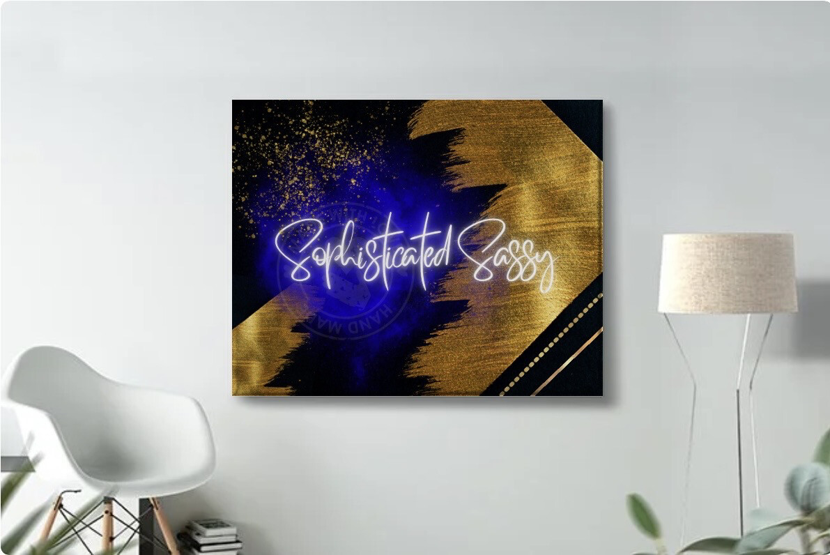 Accentuate Me Art On Canvas