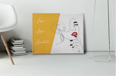 Accentuate Original Canvas Print Art